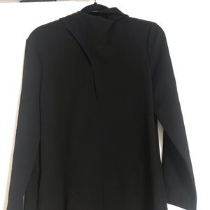 Zara dress keyhole tie shift high neck